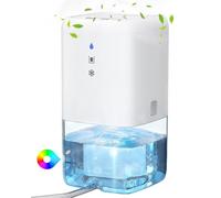 Trongle 1100ML Dehumidifiers, for Home Up to 280 sq.ft, with Auto-Defrost, Auto-off, LED Light, Quiet & Portable Mini Dehumidifiers for Bathroom, Bedroom, Basement, Kitchen, RV, Closet