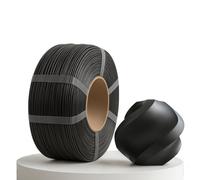 TRONICXL 1 kg Refill Filament PETG-HF Suitable for Bambu Lab 3D Printers Compatible with Bambulab Empty Coil (with Notch) AMS AMS2 P2S, H2D, H2S, X1C, P1S, A1, P1P, A1 mini (Black)