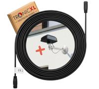 TRONICXL Wall Mount + Extension Cable Suitable for Segway Navimow Antenna 10 m Accessories Robotic Lawnmower i105E i108E H500E-VF H800E-VF H1500E-VF H3000E-VF Extension Cable RTK Antenna