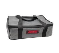 Tronix Pro Bait Stacker Cool Bag Grey Black | Sea Fishing Bait Chiller | Fits Tronixpro Bait Stocker | 44cm x 30cm x 13cm | Foil Lined | 2x Pockets for Ice Packs or Tools | Double Zip | Durable Fabric