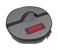 Tronix Pro Bucket Cool Bag Grey Black | Sea Fishing Round Bait Bag | Shape Fits Bucket | Chilled or Frozen Baits | Padded | Foil Lined | Zipped Closure | Carry Handle | Durable Water Resistant Fabric