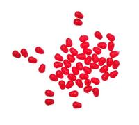 Tronixpro Rig Beads 3mm x 4mm Red | Qty 100 | Sea Fishing | Tear Drop Oval Shape for Builiding Streamlined Casting Rigs for Shore Fishing | use Between Crimps to Secure Swivels and Booms