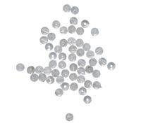 Tronixpro Round Beads Max Pack 4mm Clear Qty 375 | Sea Fishing Beads | Shatterproof Polycarbonate Plastic Beads | Ideal for Building Streamlined Rigs for Long Distance Beach Fishing | MP78