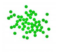 Tronixpro Round Beads Max Pack 4mm Green Qty 375 | Sea Fishing Beads | Shatterproof Polycarbonate Plastic Beads | Ideal for Building Streamlined Rigs for Long Distance Beach Fishing | MP82