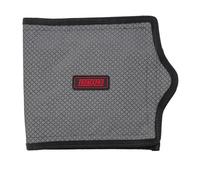 Tronixpro Single Rig Wallet Grey/Black | for Sea Match Fishing | Clear Replaceable Rig Packets | Water Resistant and Wipe Clean | Fastener with Pull Tab | Rear Full length Pocket | Mesh Pocket