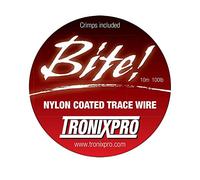 Tronixpro Wire Trace Line W/Crimps, 50lb, 10m