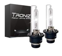 Troniz D2S D2R HID Bulbs 35W Super Bright Factory Xenon Headlight Bulb 66240 Direct Plug-N-Play Replacement, 8000K Ice Blue, Pack of 2