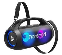 Tronsmart Bang SE Bluetooth Speaker with Shoulder Strap, 40W Portable Outdoor speaker, 24H Playtime, Bluetooth 5.3, IPX6 Waterproof, AUX, Micro SD Card Slot, USB playback, LED Light, EQ for Party