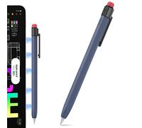 TRONWIN Classic Case for Apple Pencil 2nd Generation Silicone Case Apple Pencil Pro Anti-Slip Protective Case Compatible with Apple Pencil 2nd Generation for iPad Pro (Midnight Blue)