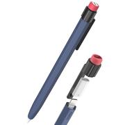 TRONWIN Silicone Case for Apple Pencil 1st Generation Case Non-Slip Apple Pencil 1 Case with Sturdy Clip Compatible with Charging Adapter Not Included & Apple Pencil 1st Generation (Midnight Blue)