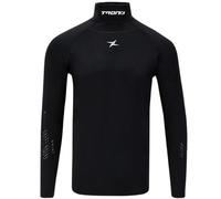 TronX Compression Hockey Shirt with Neckguard - Long Sleeves Neck Guard Neck Protect for Men Adult & Youth Boys