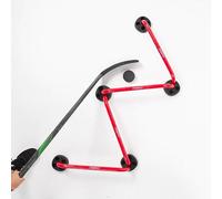 TronX Hockey Adjustable Stickhandling Aid Edge Dangler - Steel Stick Handling Trainer Suitable for On & Off Ice, Improve Puck Control & Coordination | Training Equipment Kids & Adult Hockey Players