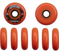 TronX Outdoor Pavement Asphalt Inline Roller Hockey Wheels 8 Pack (59mm)