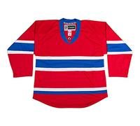 TronX Playwear DJ300 Ice Hockey Jersey Senior, Montreal Canadiens - Red, L