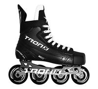 TronX Stryker 3.0 Senior Adult Junior Kids Inline Roller Hockey Skates, New for 2023 (Skate Size 6 (Shoe Size 7-7.5))