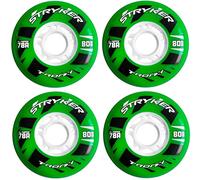 TronX Stryker Multi Surface 78A All Purpose Inline Roller Hockey Wheels (4 Pack) - 59mm, 68mm, 72mm, 76mm & 80mm Hi-Lo (59mm)