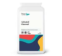 Troo Health Care Activated Charcoal Supplement (300mg) - 120 Capsules | Steam Activated from Coconut | Contributes to Reducing Excessive Flatulence | UK Manufactured to GMP Standards