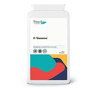 Troo Health Care D-Mannose Supplement 500mg - 180 Capsules - Daily Vegan Friendly Support for Men & Women - UK Manufactured to GMP Standard