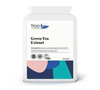 Troo Health Care Green Tea Extract Supplement (12,480mg) - 90 Capsules - Providing Polyphenols, Catechins and EGCG - UK Manufactured to GMP Standards