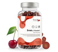 Troo Health Care Iron & Vitamin C - 150 Natural Cherry Flavour Gummies