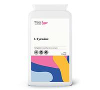Troo Health Care L-Tyrosine Supplement 500mg 120 Capsules - Daily Free Form Amino Acid in Easy to Swallow Caps - Up to 4 Months Supply - UK Manufactured to GMP Standards