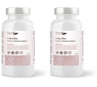 Troo Health Care Urika Flow Urinary Bladder Biofilm Support 60 Capsules - D-Mannose, Digestive Enzymes and Selected Botanicals for Systemic Urinary, Bladder Wall and Immune Support (Pack of 2)