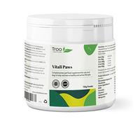 Troo Health Care Vitali-Paws Pet Joint Support Supplement Powder for Cats and Dogs 150g | Chicken Flavour | Glucosamine | Green Lipped Mussel | Chondroitin | MSM | Turmeric Curcumin | UK Manufactured