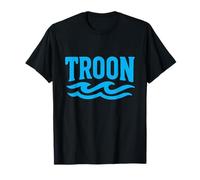 Troon Ocean, Waves Coastal Scotland Graphic T-Shirt