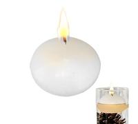 TROONZ 2 Flameless Floating Candles, Waterproof Floating Tealights Candles, Flameless LED Tea Lights Candles Battery Operated for Centerpieces Cylinder Vases Wedding Decorations