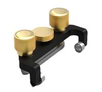 TROONZ Chisel Honing Guide Jig - Aluminum Alloy Wood Chisel Honing Guide | Woodworking Tools, Adjustable Sharpener Locator for Wood Chisels, Sharpening Planers & Planes, RP1H3H9XK588S55EI