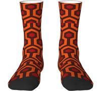 TROONZ Crew Socks,Shining Overlook, Compression Socks Casual Novelty Sports Socks 40CM Long For Unisex