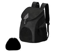 TROONZ Foldable Cat Backpack - Dog Carrying Backpack,With Anti-shock Wide Shoulder Strap For Hiking Breathable Puppy Backpack Portable For Smooth Air