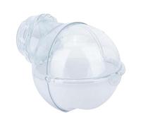 TROONZ Hamster Bathtub - Removable Dust Bath For Hamsters | Hamster Bathing Bowl, Transparent Hamster Toilet, Sand Bath Container For Gerbil Syrian