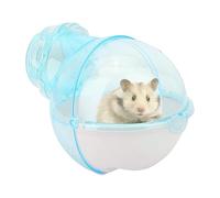 TROONZ Hamster Bathtub - Removable Dust Bath For Hamsters - Hamster Toilet, Dust Bath For Hamsters, TranslucentSand Bath Container For Clean And Healthy Pets