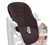 TROONZ Kids Dining Chair Leather Pad, Baby High Chair Cushion, Breathable Cushion Dining Chair Cover, Soft Comfortable Multifunctional Seat Cover for Most High Chairs, Baby Dining Chairs