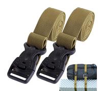 TROONZ Suitcase Belts, Travel Luggage Belts, Heavy Duty Utility Strap, Adjustable Baggage Security Straps for Wild Mats, Sleeping Bags, Firewood, Tents