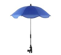 TROONZ Toddler Strollers Umbrella - Stroller Pram Parasol for Toddler - Adjustable UV Protection Stroller Sun Shade Umbrella with Clamp, Stroller Umbrella for Trolley Beach Chair