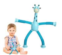 TROONZ Tubes Sensory Toys,Suction Cup Toy Sensory Tubes - Stretchy Telescopic Tube Shape Changing Toy, Novel Giraffe Shape, Funny Gift for Kids & Children