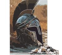 Troop Helmet Jigsaw Puzzles Puzzle for Adults Kids. 1000 Pieces Whimsical Challenge Toy Educational Game Home Decoration for Adults& Kids Age 14 Years Up 1000pcs (38x26cm)