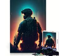 Troop Leader Jigsaw Puzzles for Teenagers 1000 Pieces Intellect Fun Calm Recreation Exact Edges Lovely Gift (50x75cm)