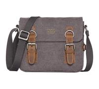 Troop London TRP0111 Classic Canvas Across Body Bag Travel Bag