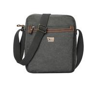 Troop London TRP0218 Classic Canvas Across Body Bag Green