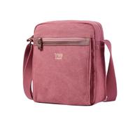 Troop London TRP0218 Classic Canvas Across Body Bag Pink