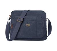 Troop London TRP0234 Classic Canvas Across Body Bag Denim