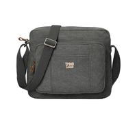 Troop London TRP0234 Classic Canvas Across Body Bag Green