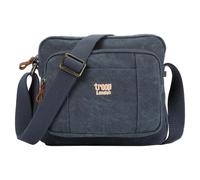 Troop London TRP0235 Classic Canvas Across Body Bag Denim