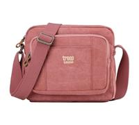 Troop London TRP0235 Classic Canvas Across Body Bag Pink