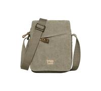 Troop London TRP0239 Classic Canvas Across Body Bag Khaki