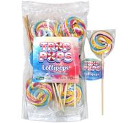 Trop Pops Lollipops, Pack of 12, 30g - Sweet, Fun, and Flavorful Treats for All Ages