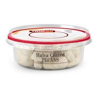 Tropgo Halva Coated Pecans 120g - Sweet Sesame Crunch & Buttery Pecan Nuts - Coated Nuts Snack with Natural Ingredients - Kosher, Non-GMO, Protein-Rich Treat